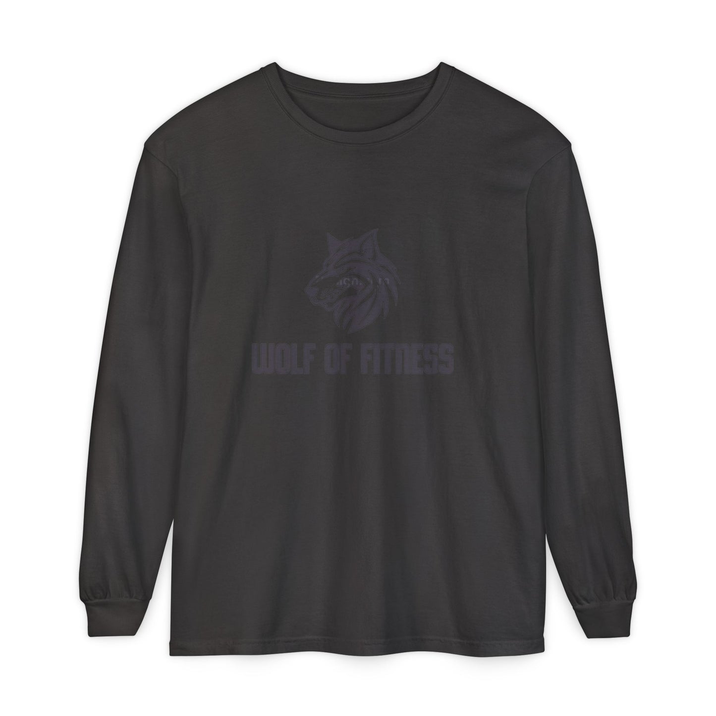 Wolf of Fitness Long Sleeve T-Shirts