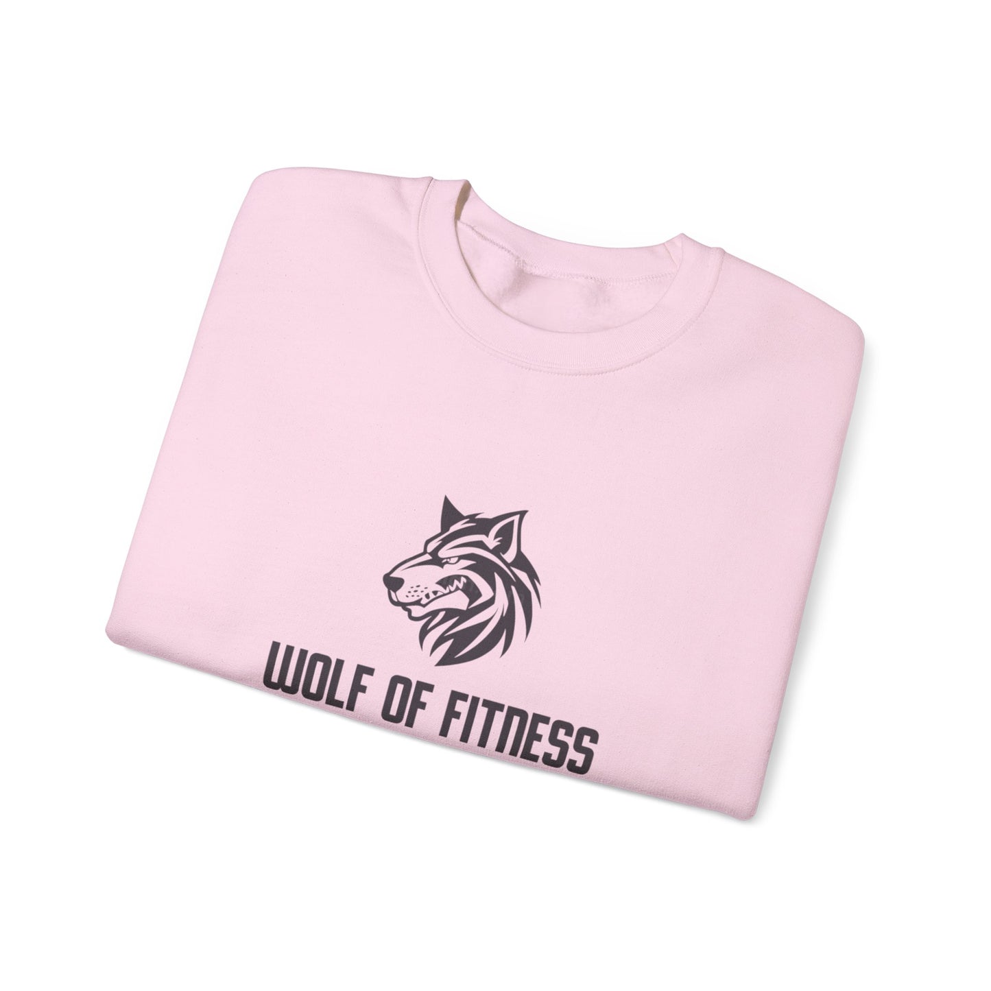 Wolf of Fitness Unisex Crewneck Sweatshirt | Motivational Gym Apparel