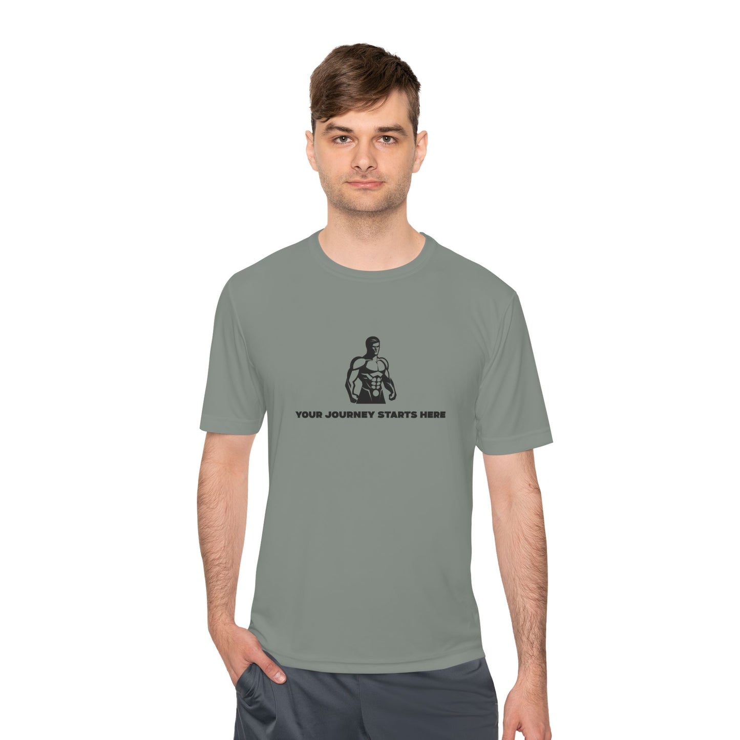 Your Journey Starts Here' Workout T-Shirts