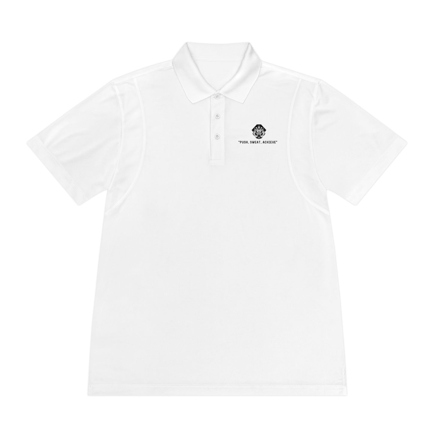 Push, Sweat, and Achieve Polo Shirts