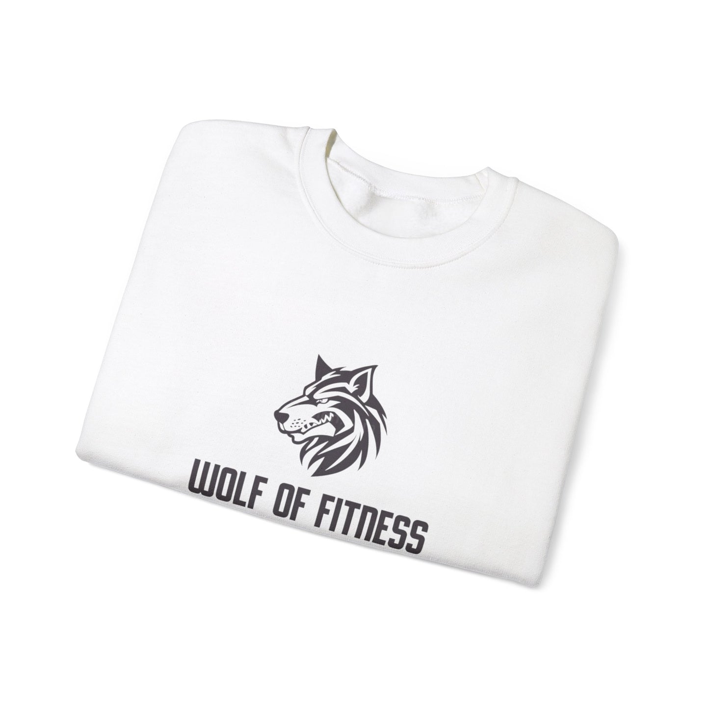 Wolf of Fitness Unisex Crewneck Sweatshirt | Motivational Gym Apparel