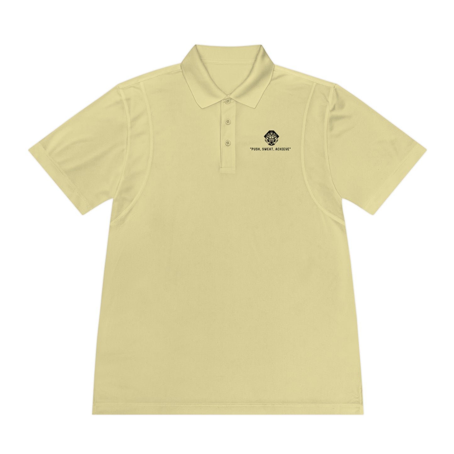 Push, Sweat, and Achieve Polo Shirts