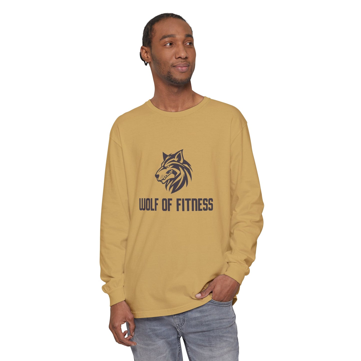 Wolf of Fitness Long Sleeve T-Shirts