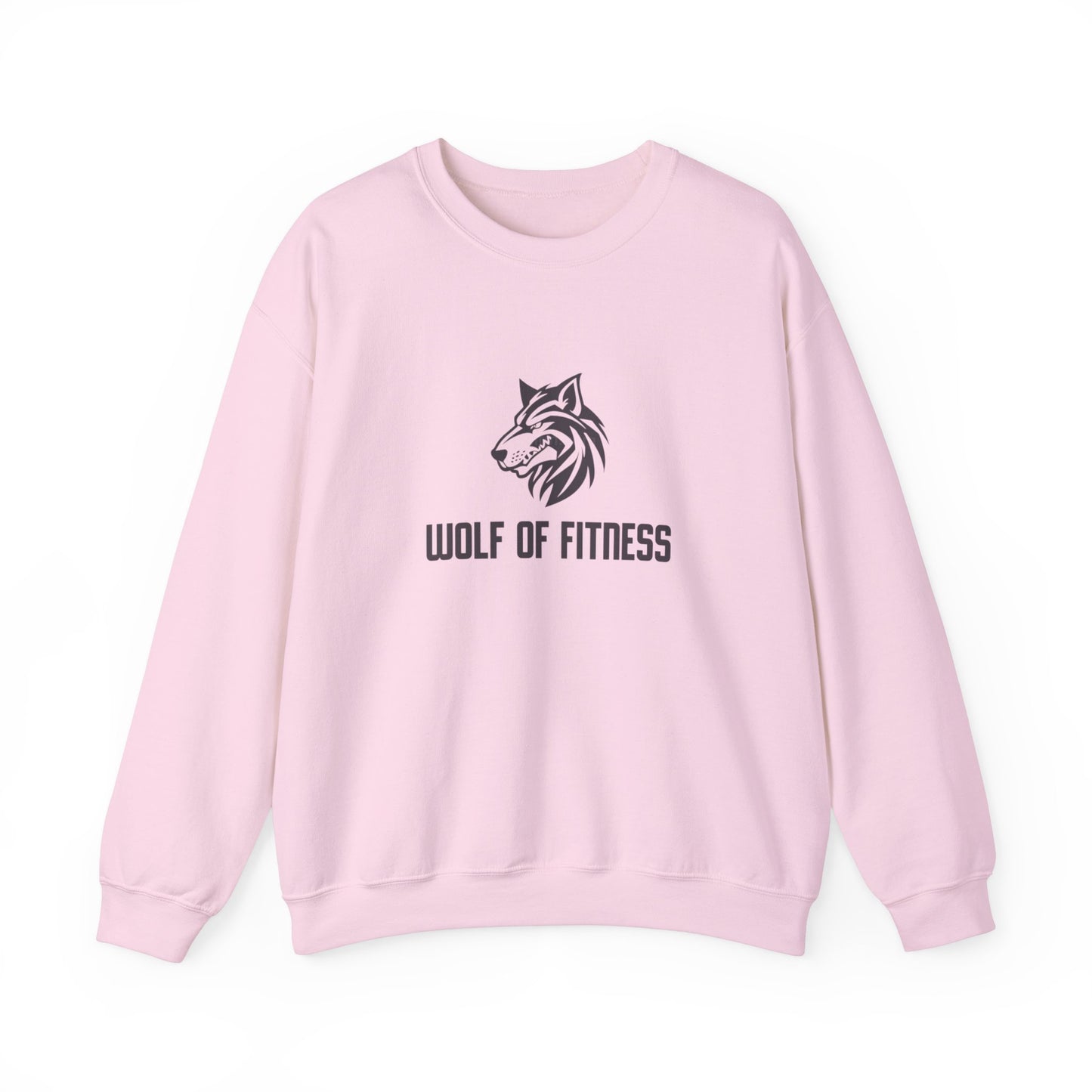 Wolf of Fitness Unisex Crewneck Sweatshirt | Motivational Gym Apparel