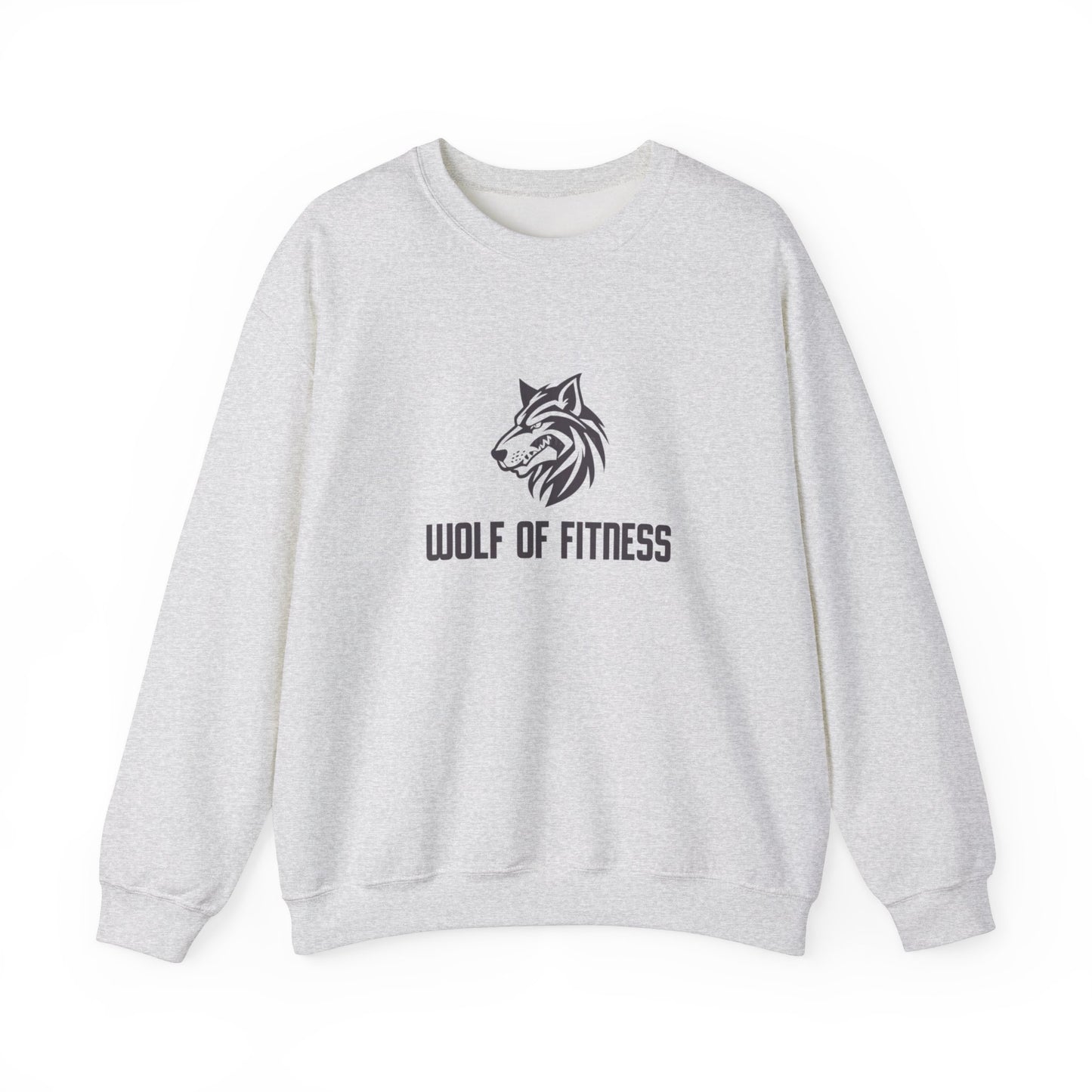 Wolf of Fitness Unisex Crewneck Sweatshirt | Motivational Gym Apparel