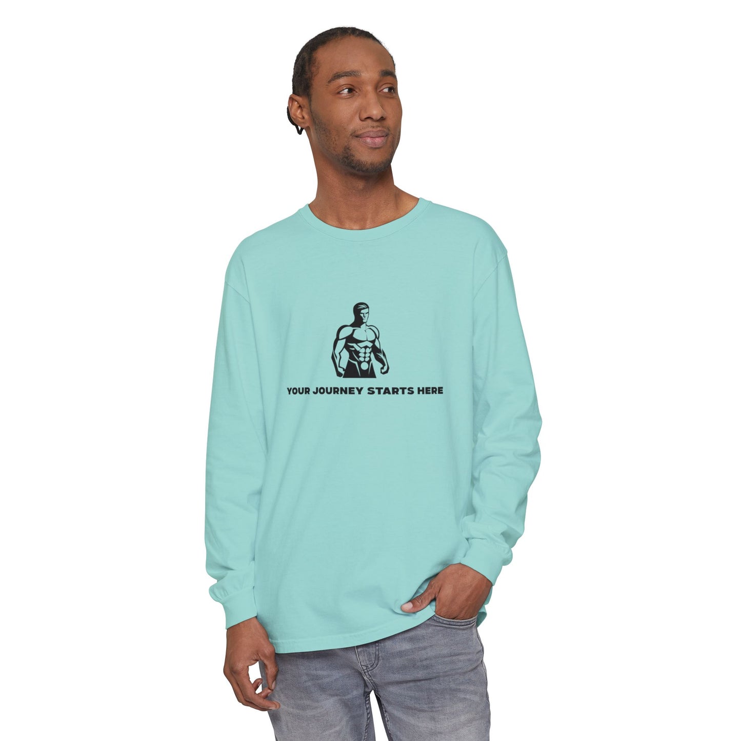 'Your Journey Starts Here' Long Sleeve Shirts