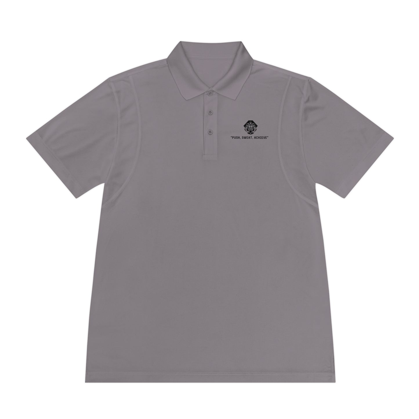 Push, Sweat, and Achieve Polo Shirts