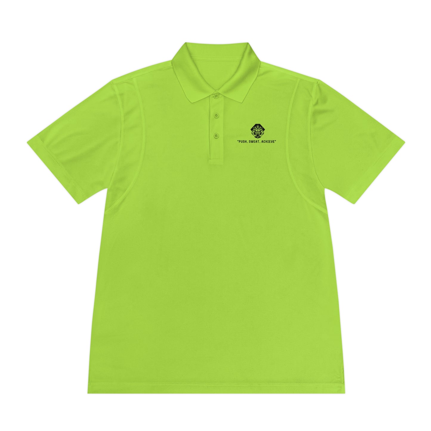 Push, Sweat, and Achieve Polo Shirts