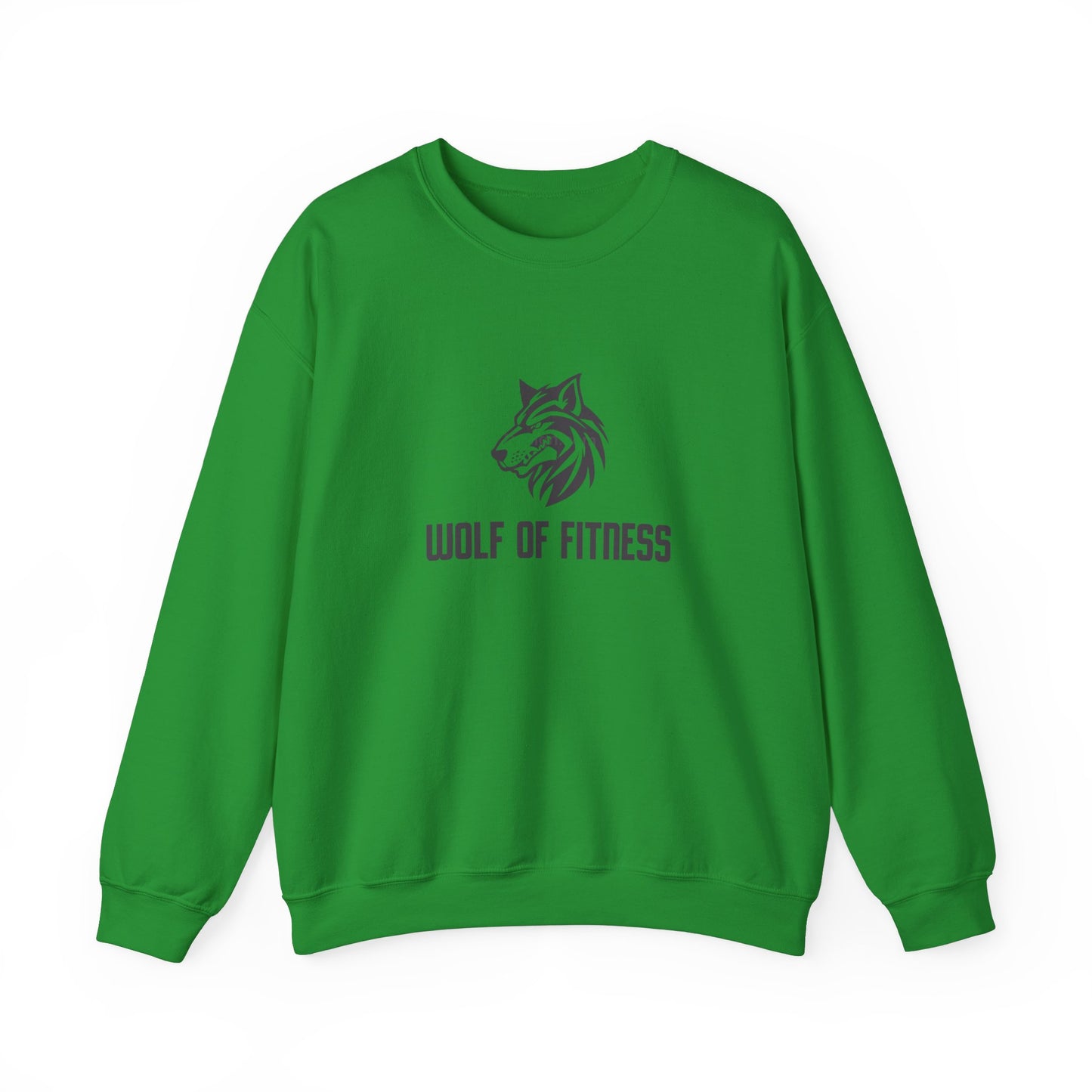 Wolf of Fitness Unisex Crewneck Sweatshirt | Motivational Gym Apparel