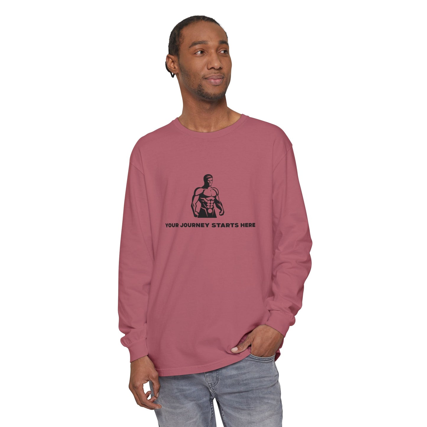 'Your Journey Starts Here' Long Sleeve Shirts