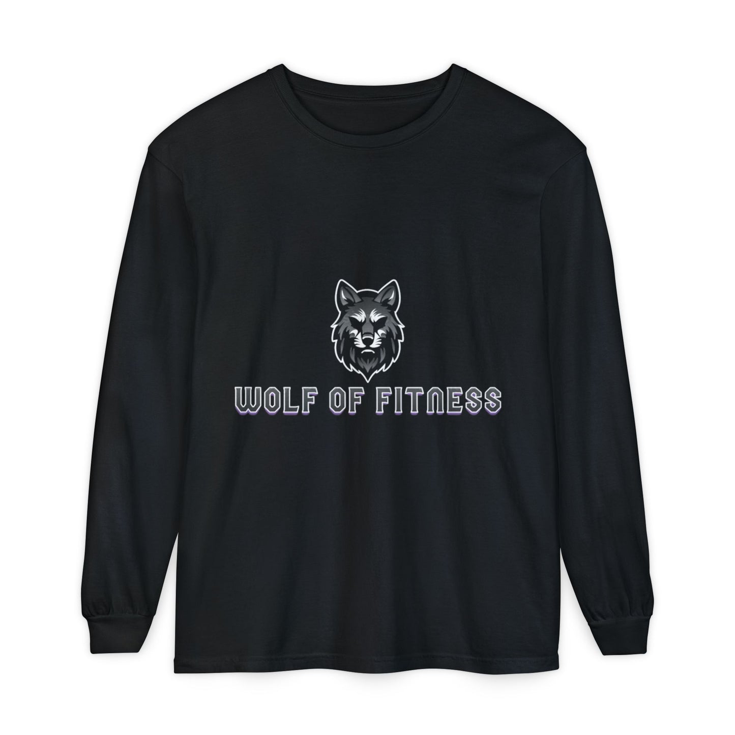 Wolf of Fitness Long Sleeve T-Shirts