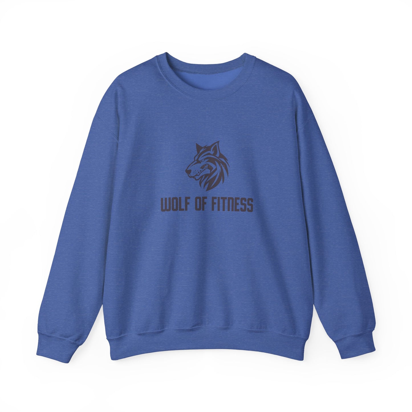 Wolf of Fitness Unisex Crewneck Sweatshirt | Motivational Gym Apparel