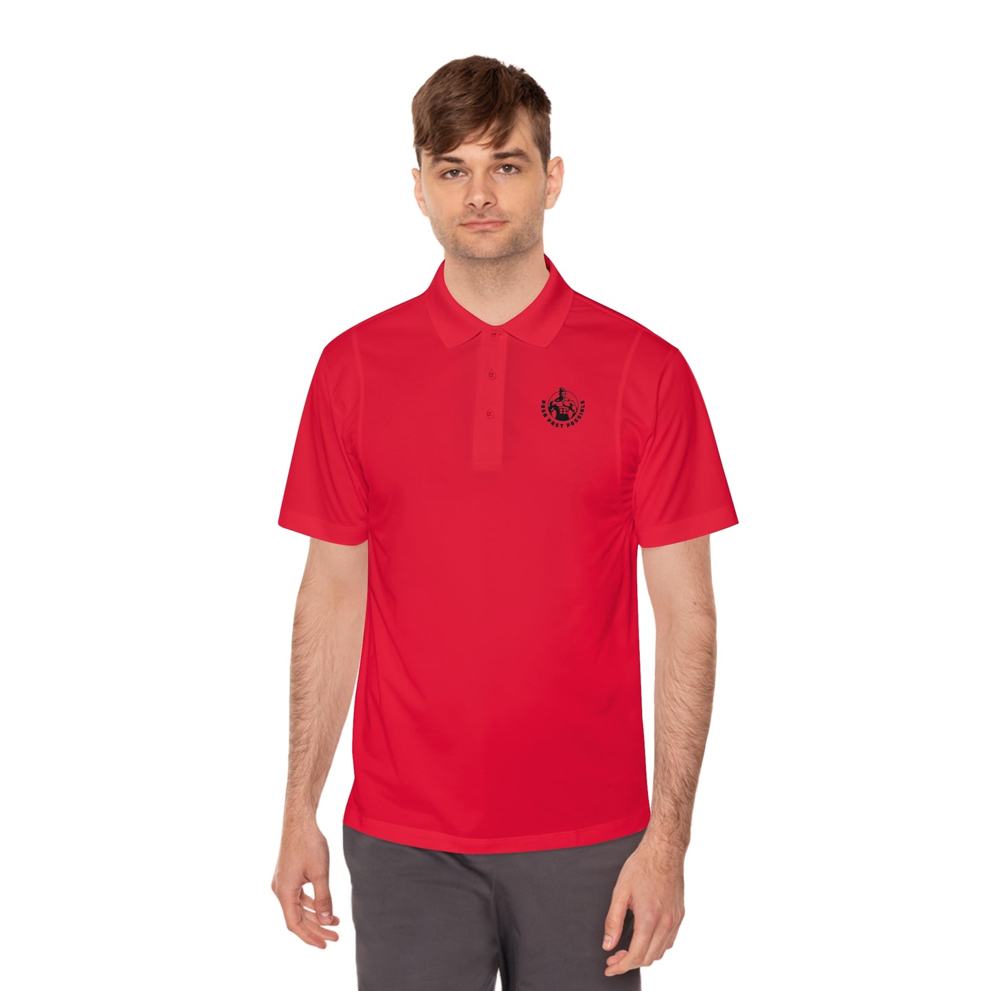 Push Past Possible Sport Polo Shirts