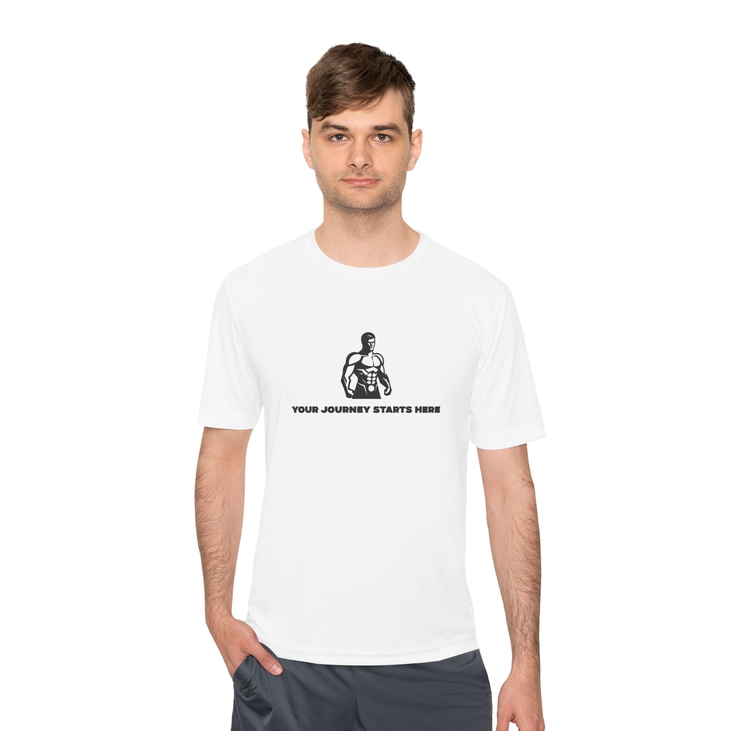 Your Journey Starts Here' Workout T-Shirts