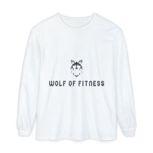 Wolf of Fitness Long Sleeve T-Shirts