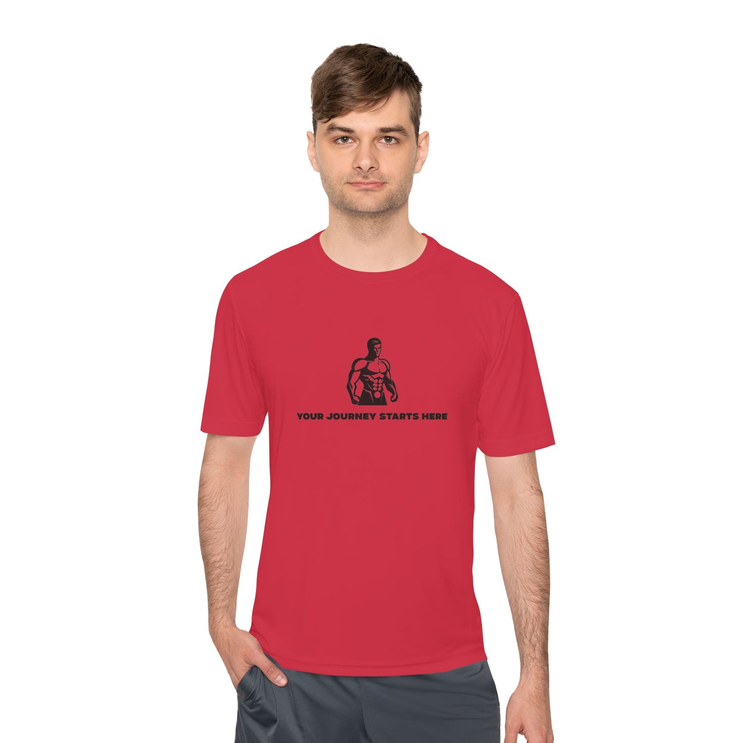 Your Journey Starts Here' Workout T-Shirts