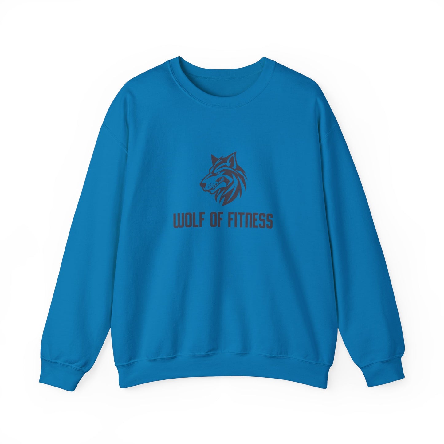 Wolf of Fitness Unisex Crewneck Sweatshirt | Motivational Gym Apparel