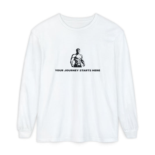 'Your Journey Starts Here' Long Sleeve Shirts