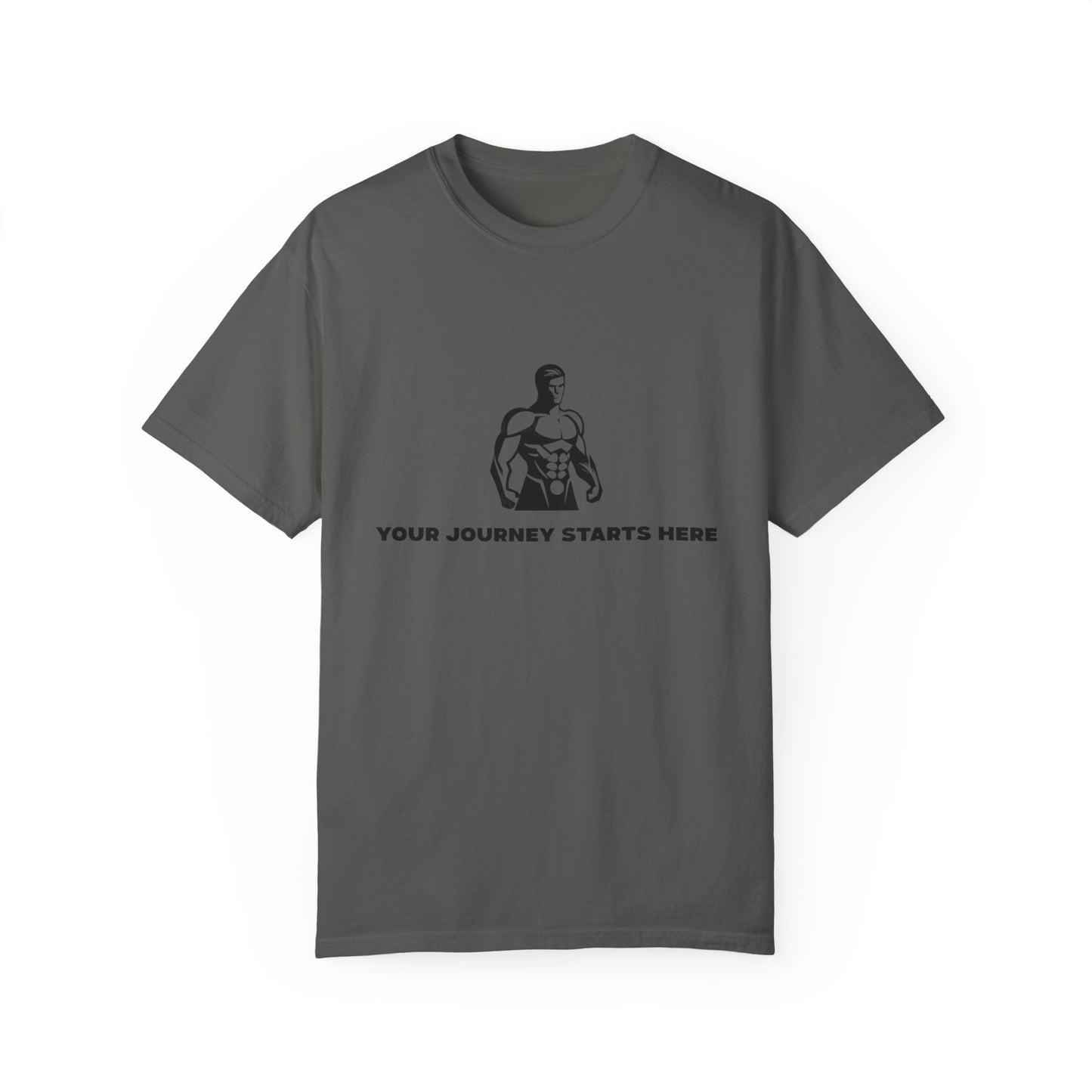 'Your Journey Starts Here 'Motivational Fitness T-Shirts