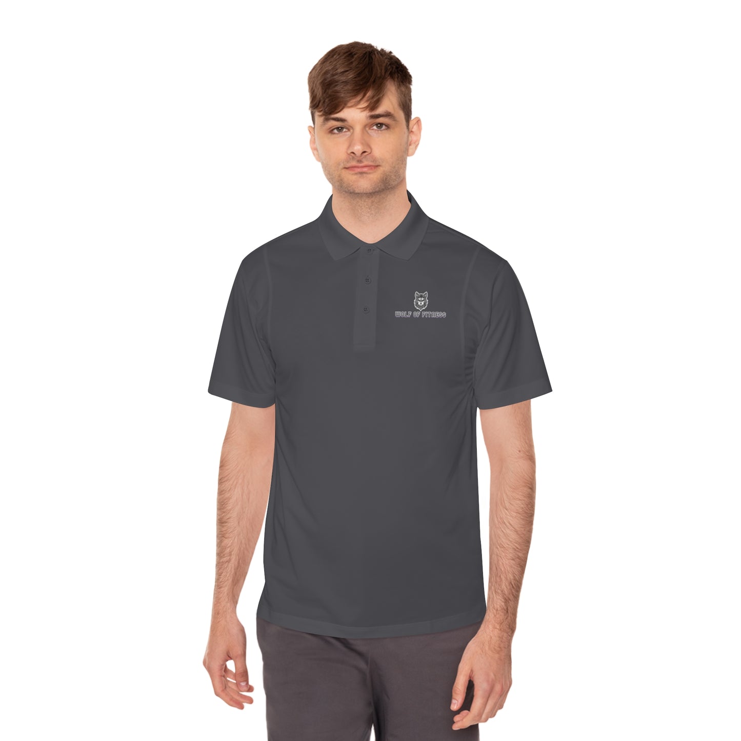 Men's Sport Polo Shirt - WOLF OF FITNESS Activewear