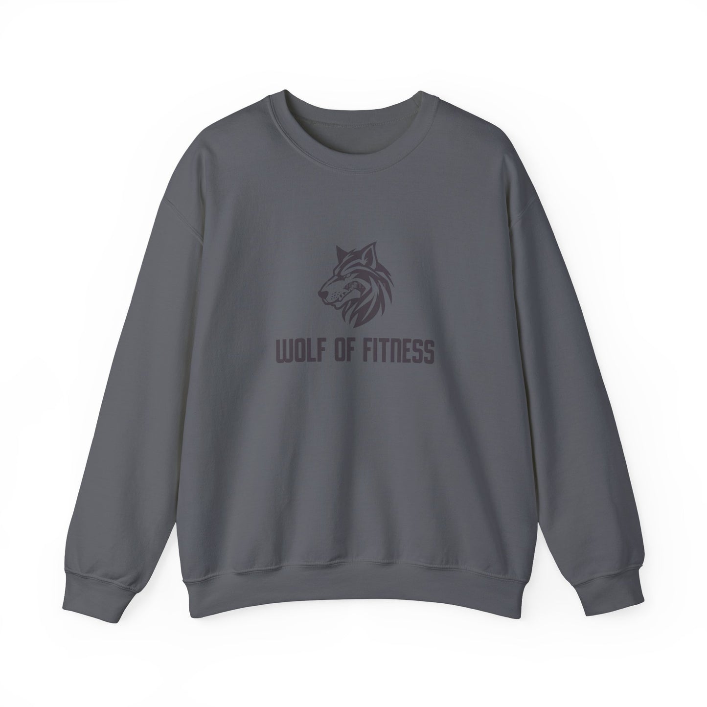 Wolf of Fitness Unisex Crewneck Sweatshirt | Motivational Gym Apparel