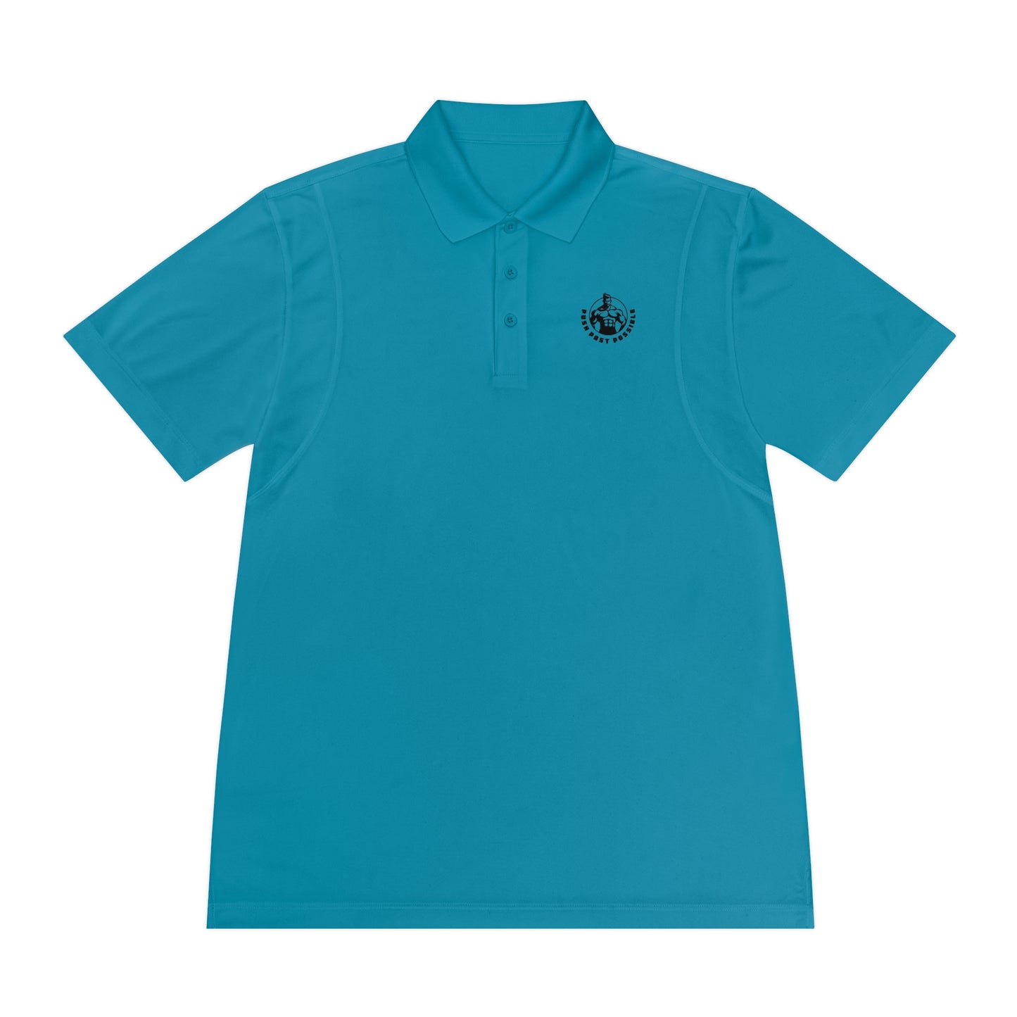 Push Past Possible Sport Polo Shirts