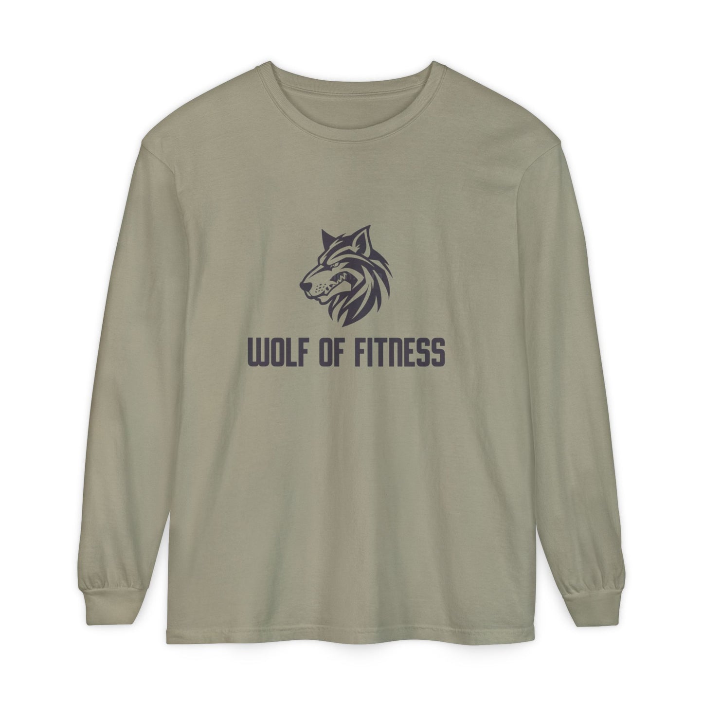 Wolf of Fitness Long Sleeve T-Shirts