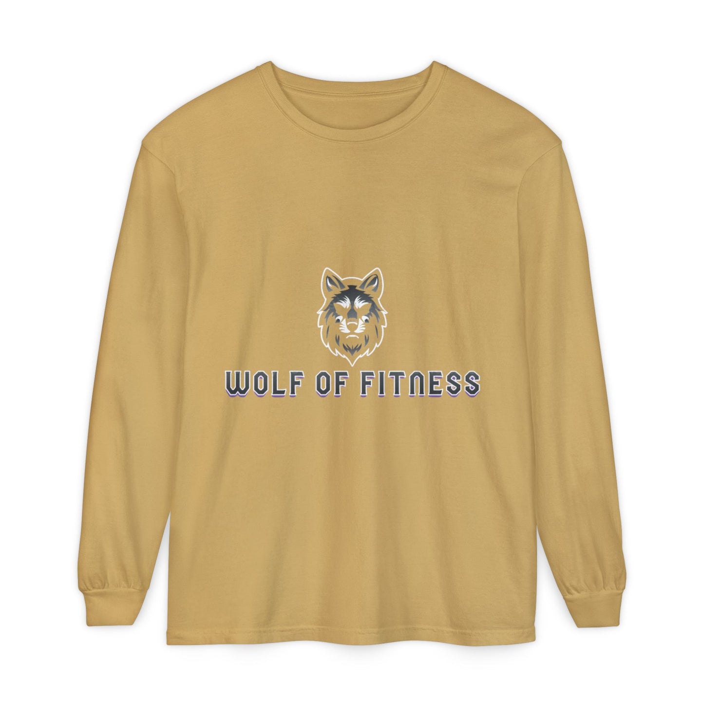 Wolf of Fitness Long Sleeve T-Shirts