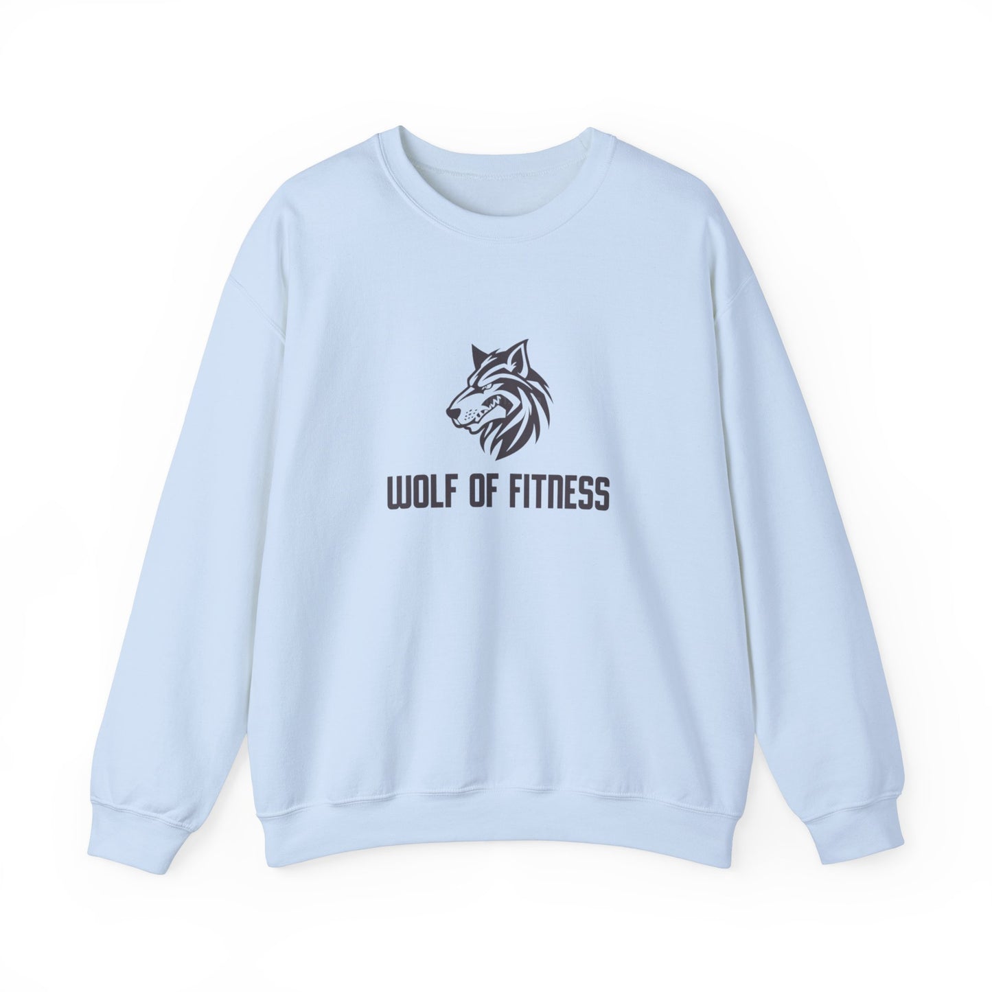 Wolf of Fitness Unisex Crewneck Sweatshirt | Motivational Gym Apparel