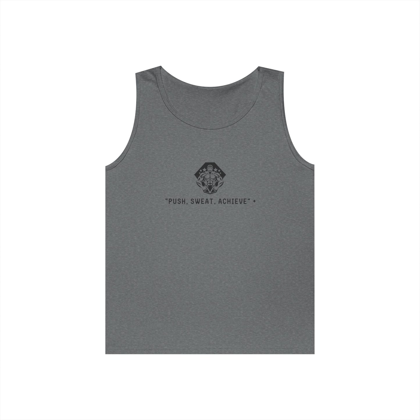 "Push, Sweat, Achieve" Tank Tops