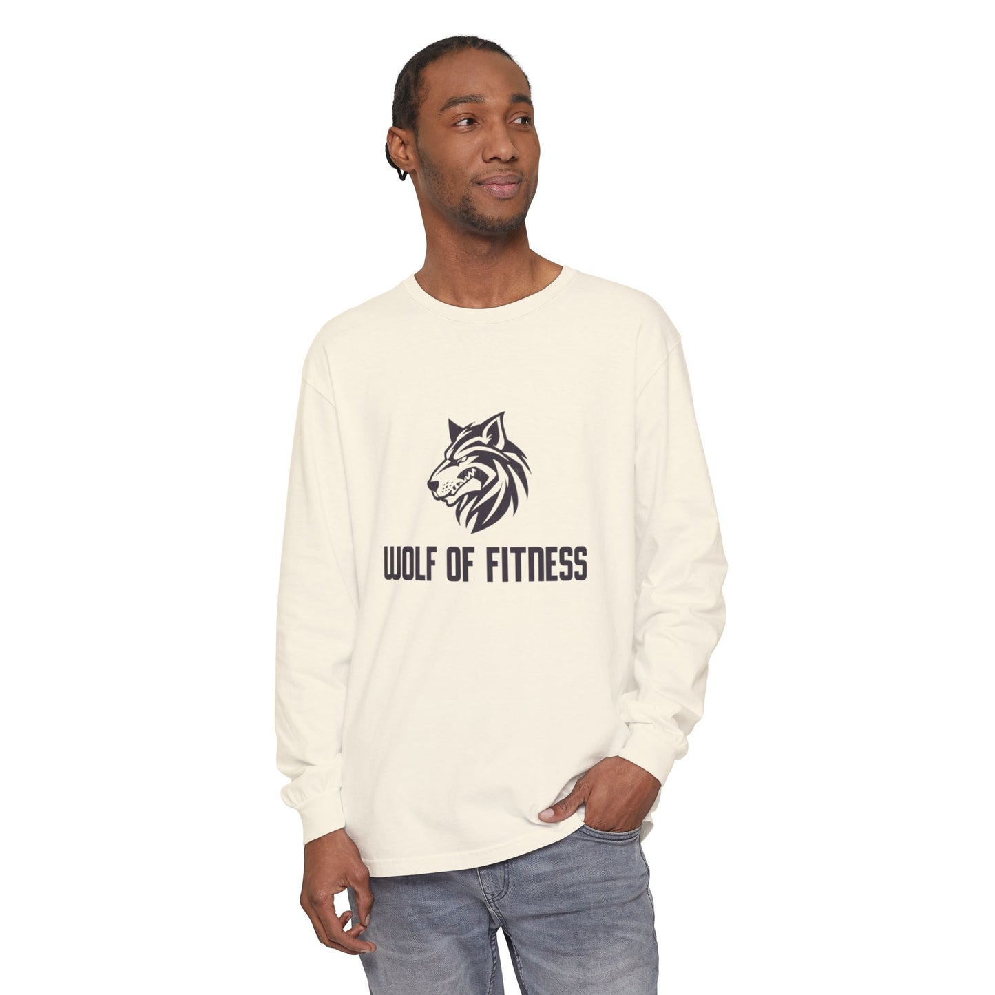 Wolf of Fitness Long Sleeve T-Shirts