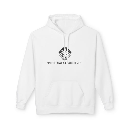 Push Sweat Achieve Hoodies - Motivational Fleece