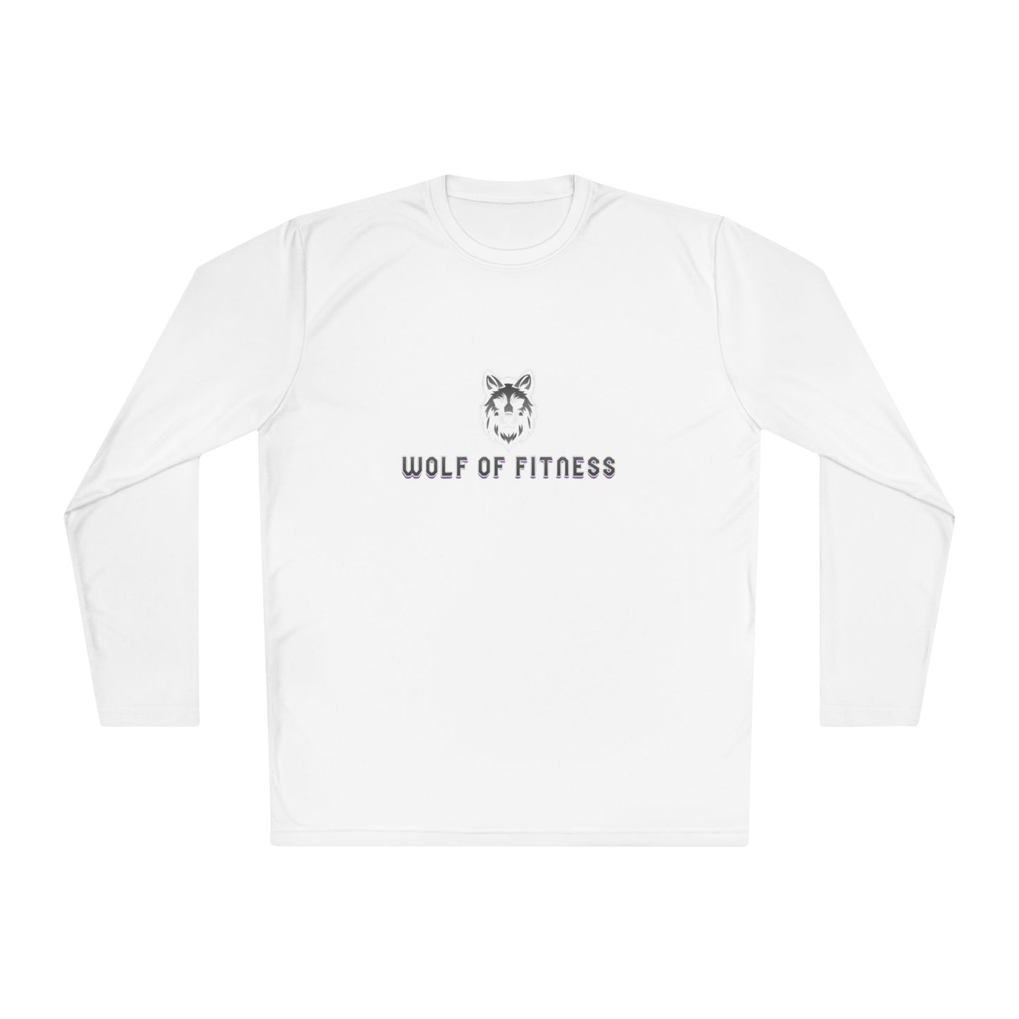 Wolf of Fitness Unisex Long Sleeve Tee - Lightweight Workout Shirt