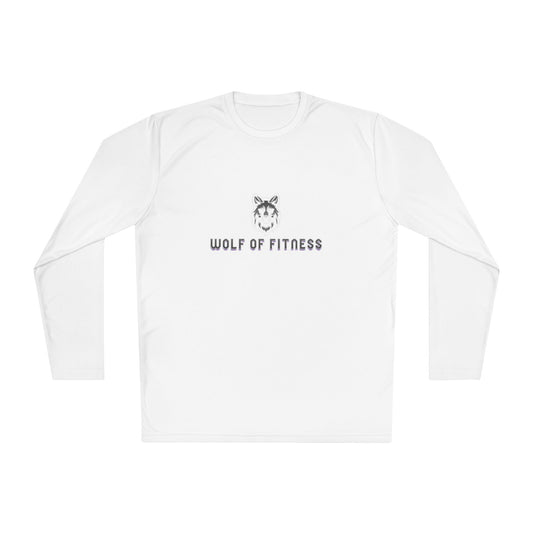 Wolf of Fitness Unisex Long Sleeve Tee - Lightweight Workout Shirt