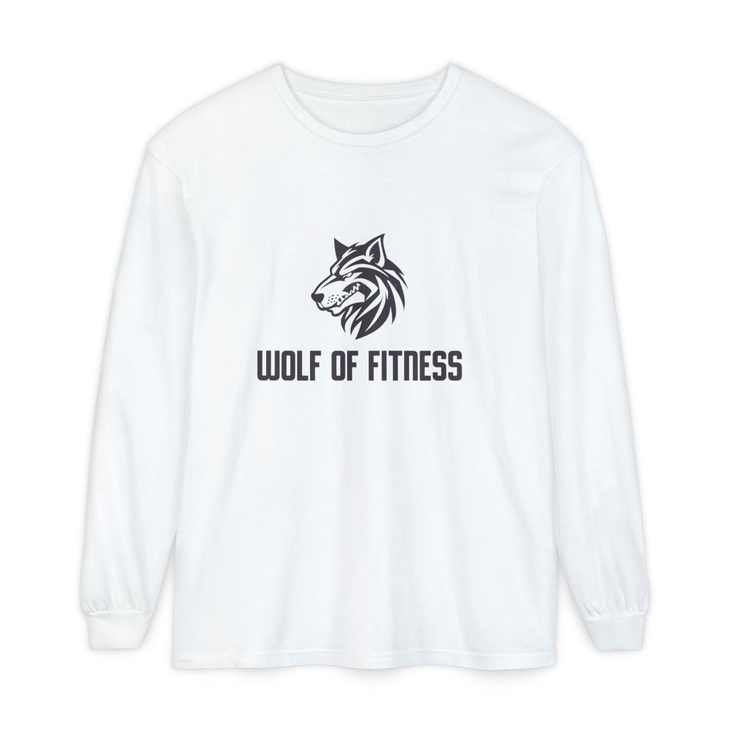 Wolf of Fitness Long Sleeve T-Shirts