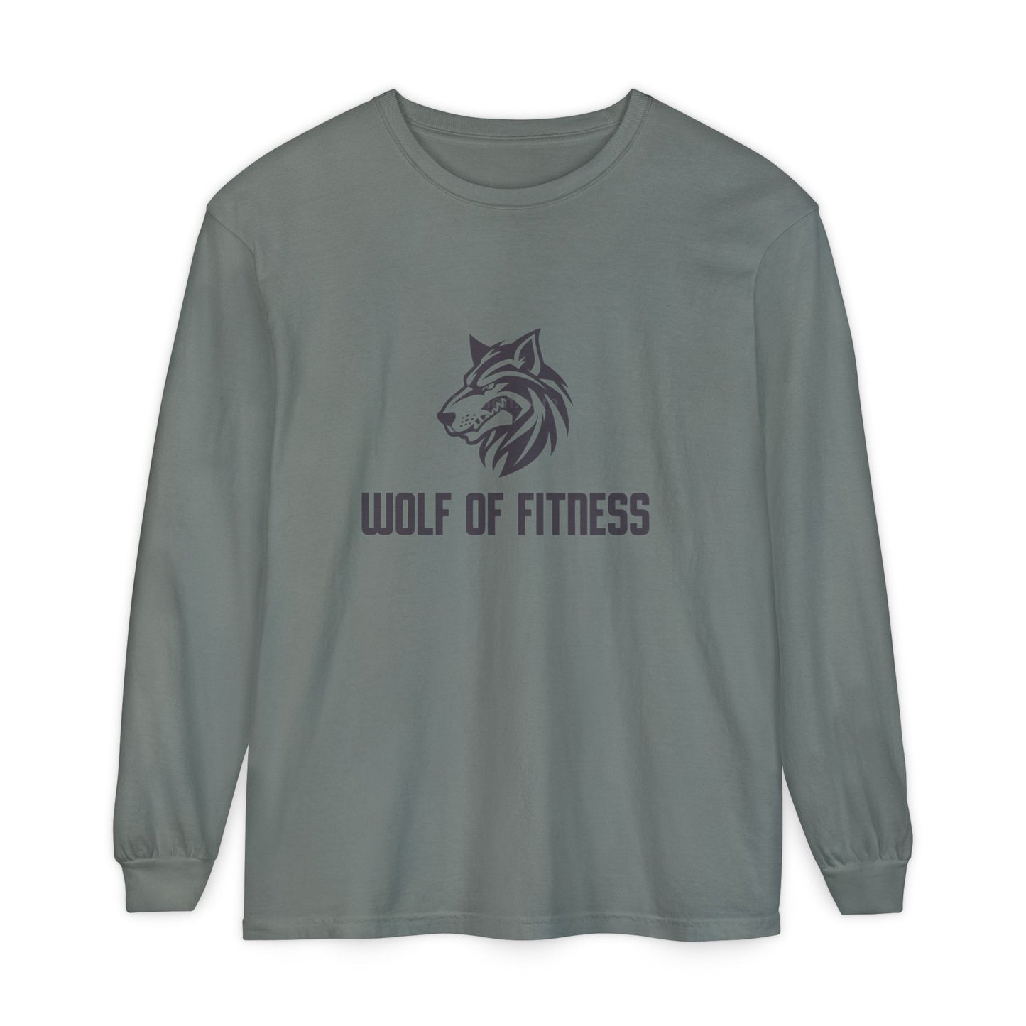 Wolf of Fitness Long Sleeve T-Shirts