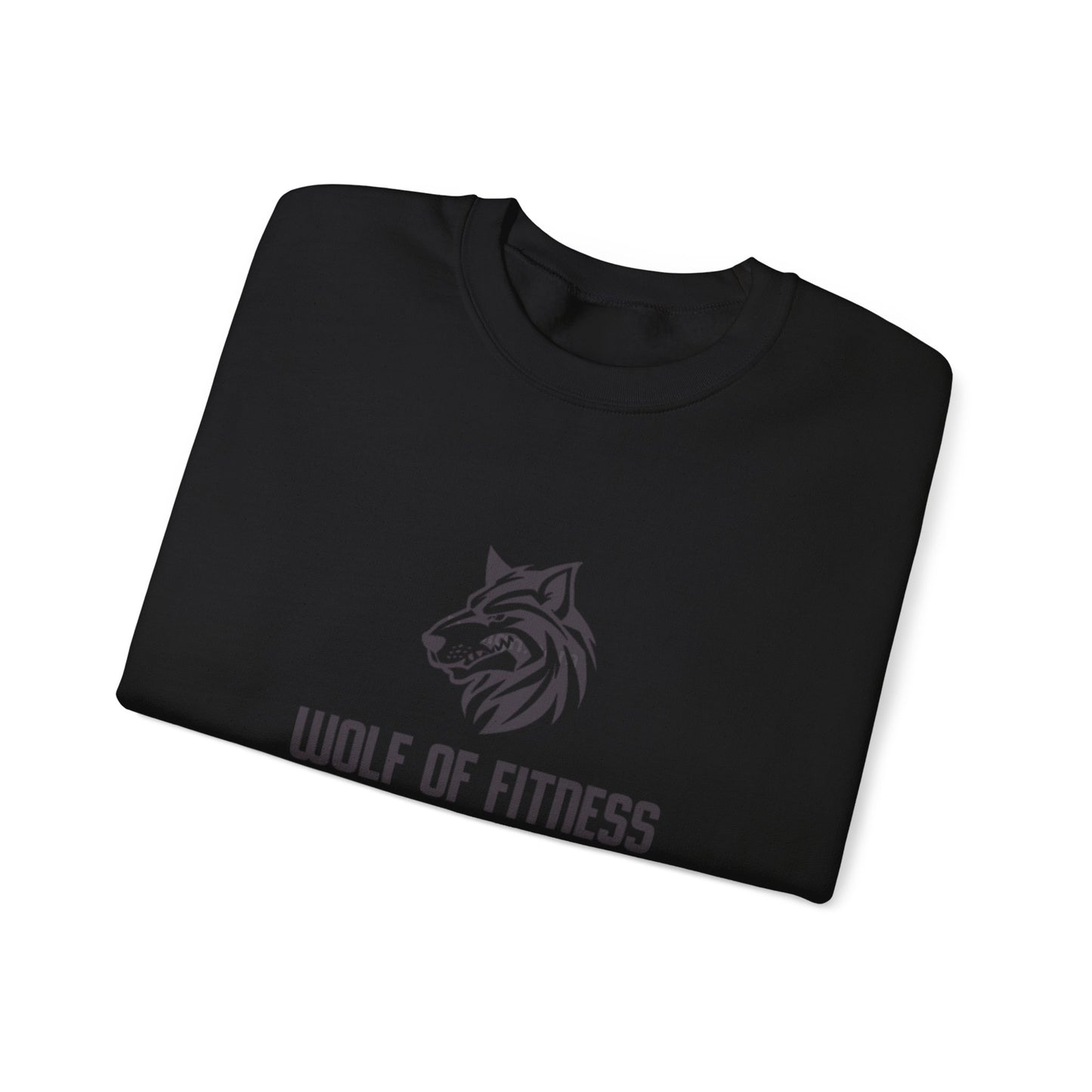 Wolf of Fitness Unisex Crewneck Sweatshirt | Motivational Gym Apparel