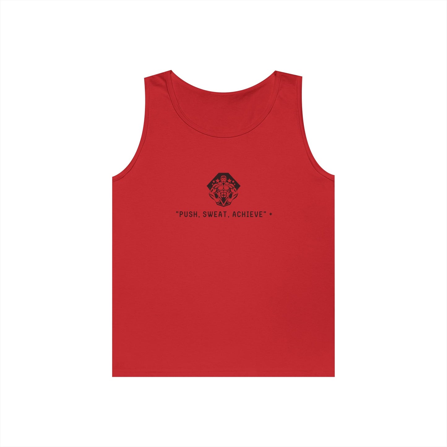 "Push, Sweat, Achieve" Tank Tops