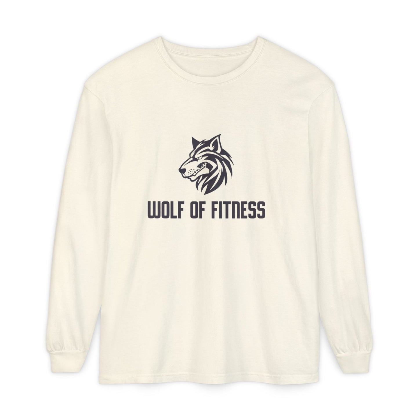 Wolf of Fitness Long Sleeve T-Shirts