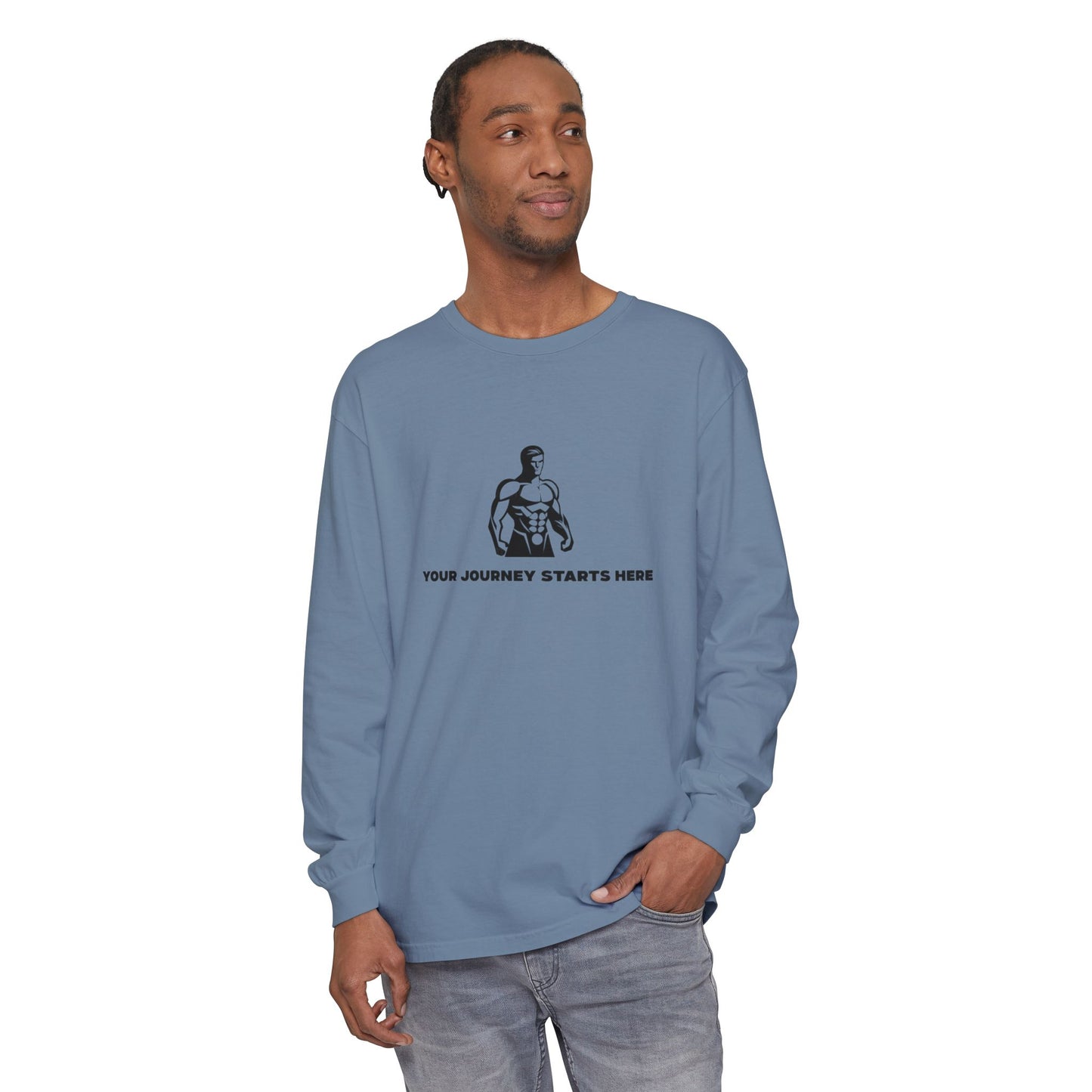 'Your Journey Starts Here' Long Sleeve Shirts