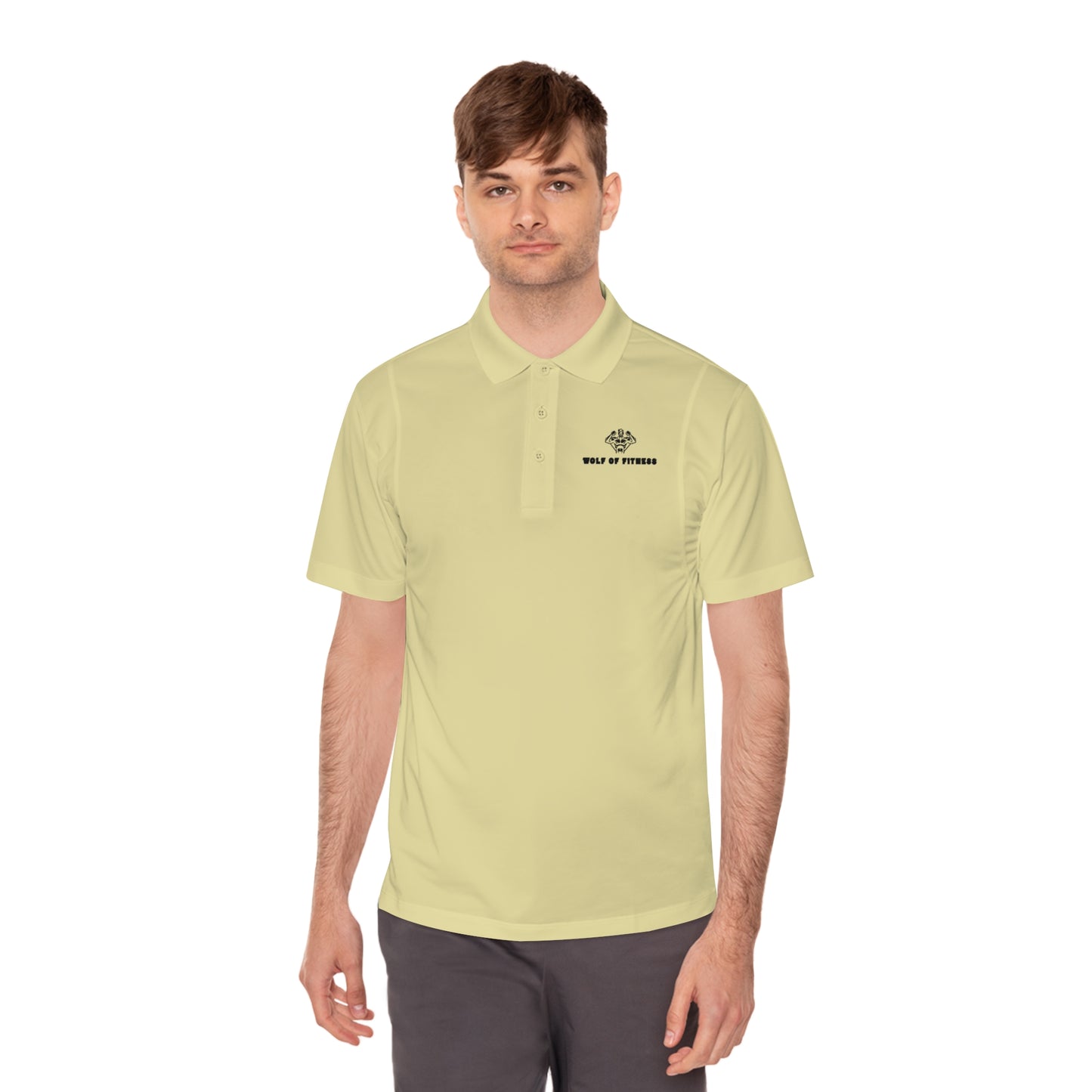 Men's Sport Polo Shirt - Perfect for the Active Lifestyle | Wolf of Fitness Design