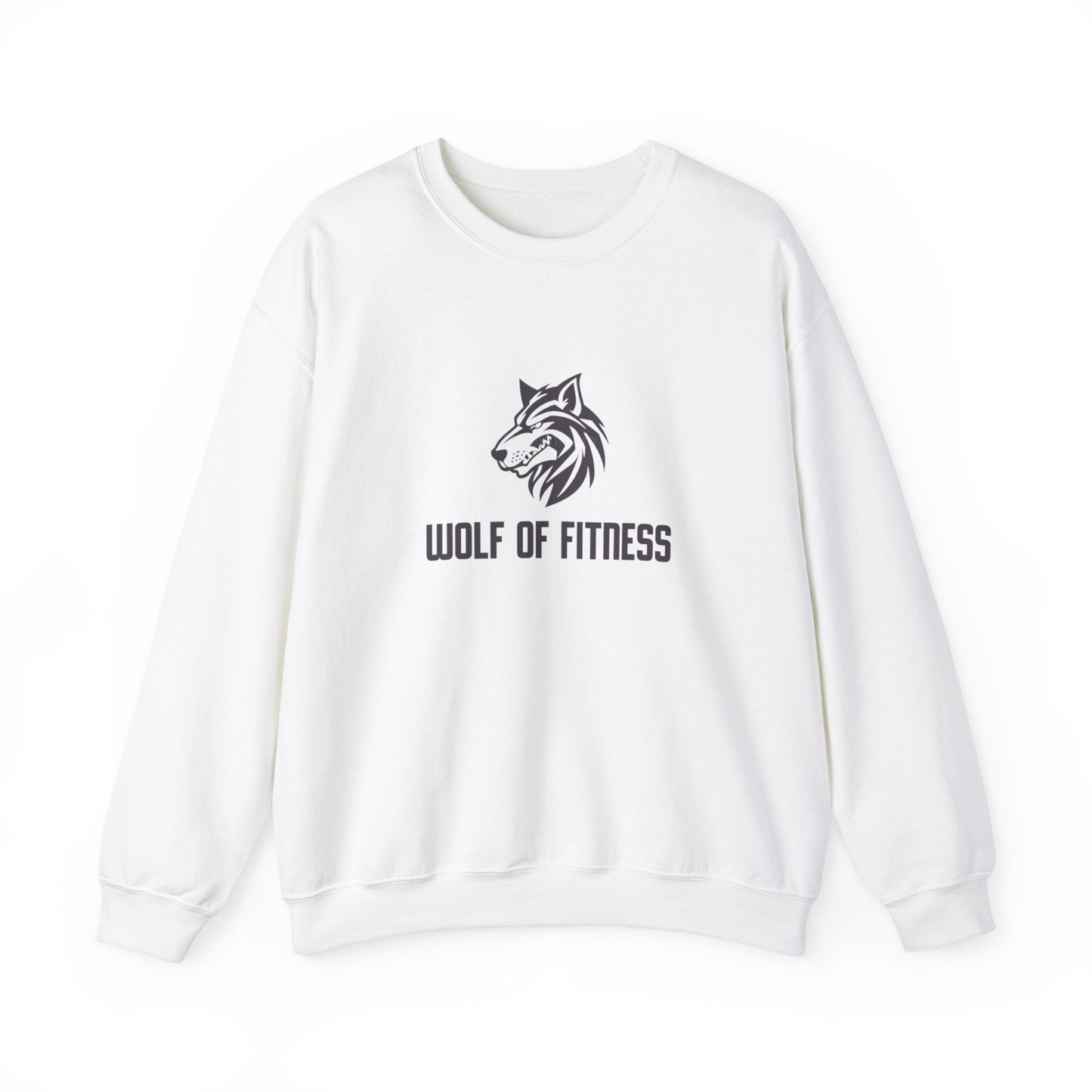 Wolf of Fitness Unisex Crewneck Sweatshirt | Motivational Gym Apparel