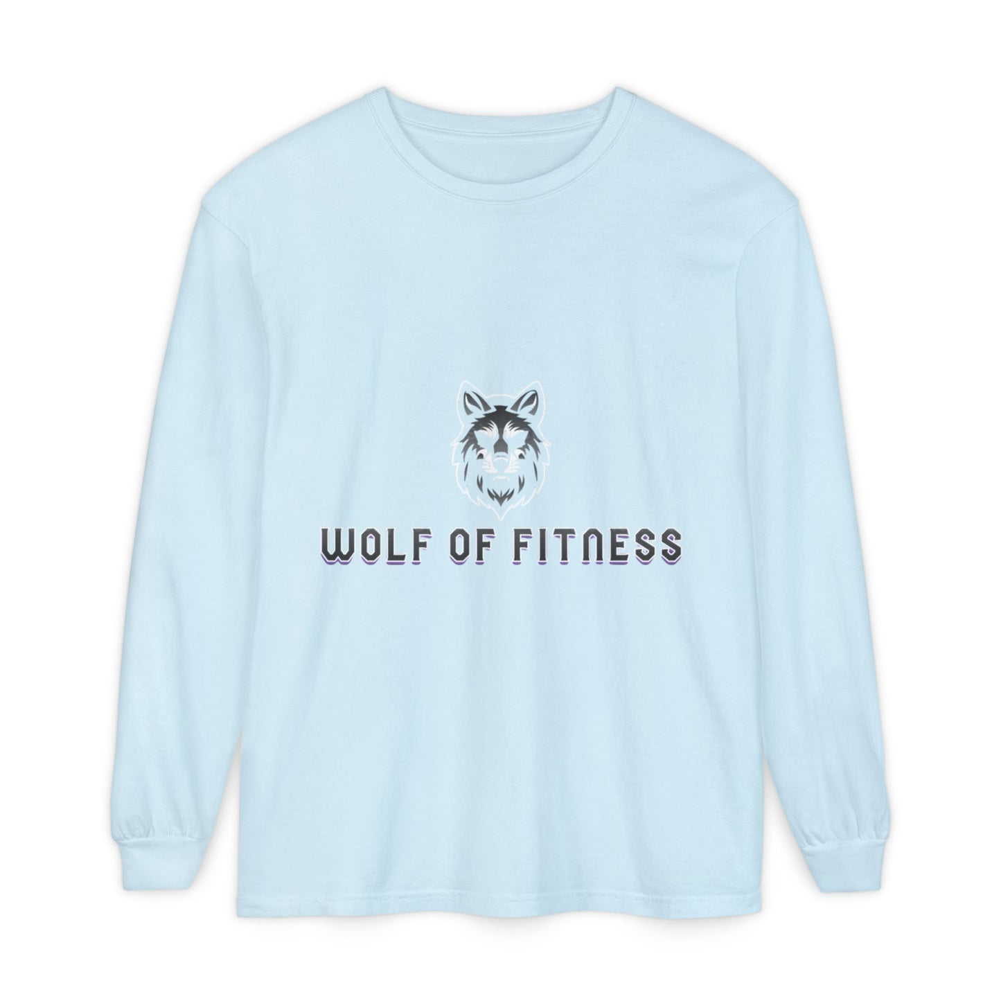 Wolf of Fitness Long Sleeve T-Shirts