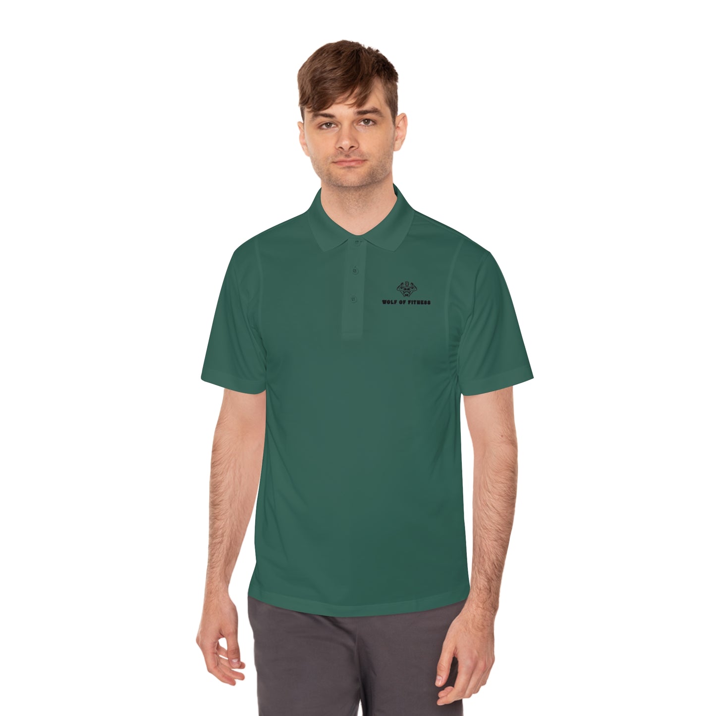 Men's Sport Polo Shirt - Perfect for the Active Lifestyle | Wolf of Fitness Design