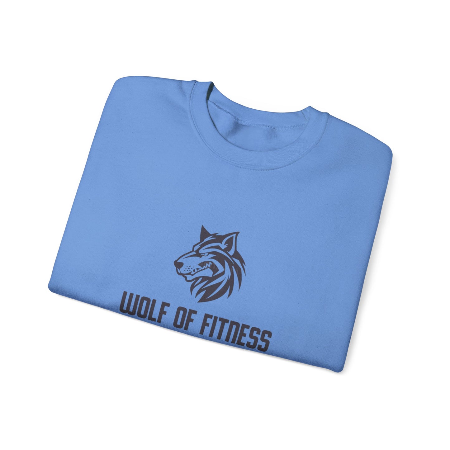 Wolf of Fitness Unisex Crewneck Sweatshirt | Motivational Gym Apparel