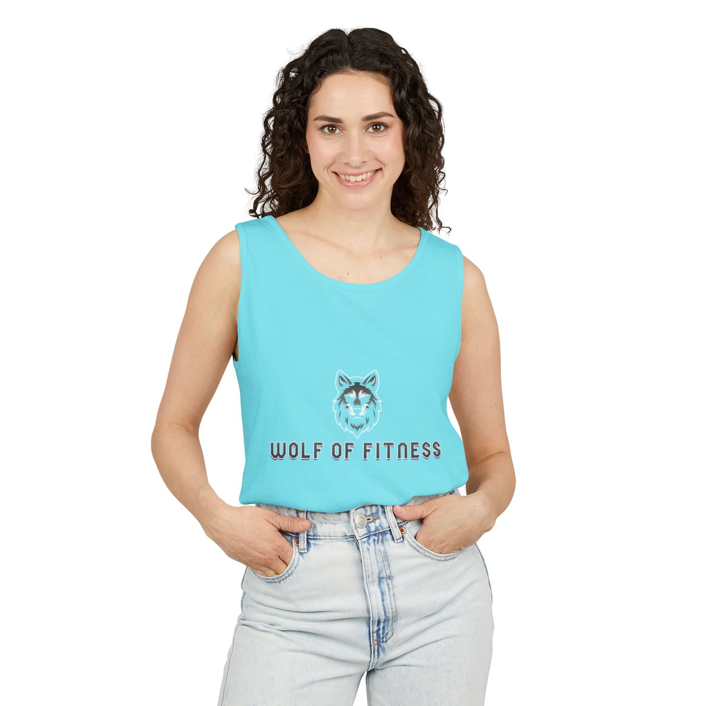 Wolf of Fitness Tank Tops