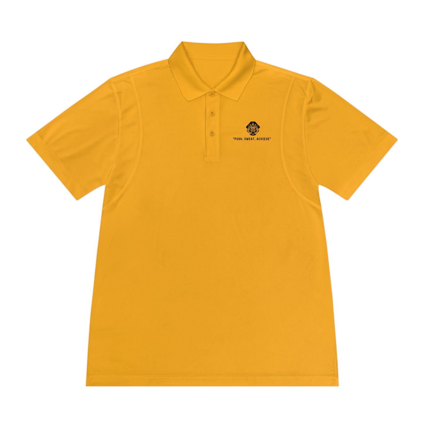 Push, Sweat, and Achieve Polo Shirts