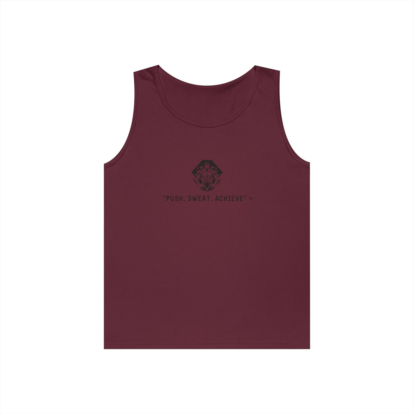 "Push, Sweat, Achieve" Tank Tops