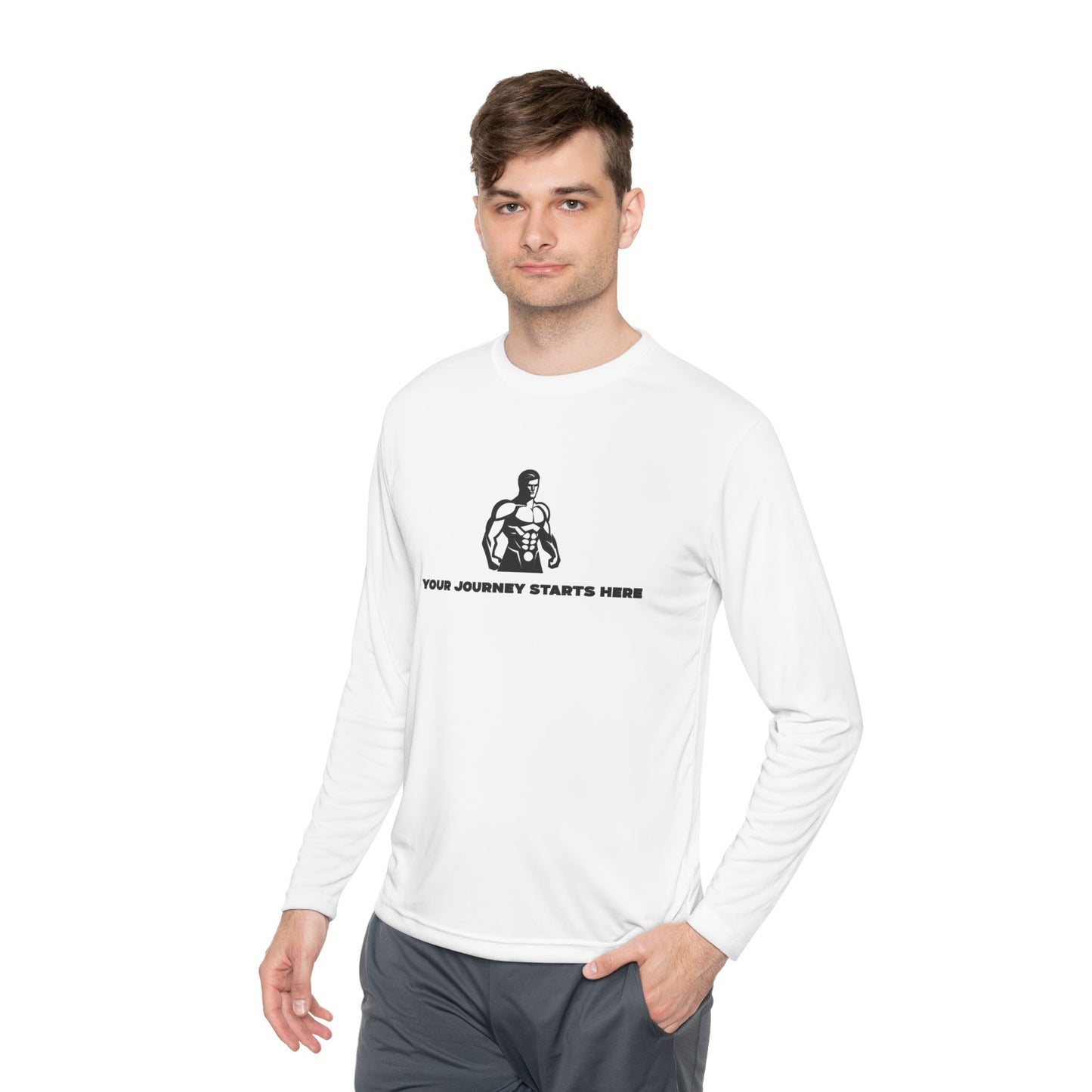 'Your Journey Starts Here' Bodybuilding Long Sleeves