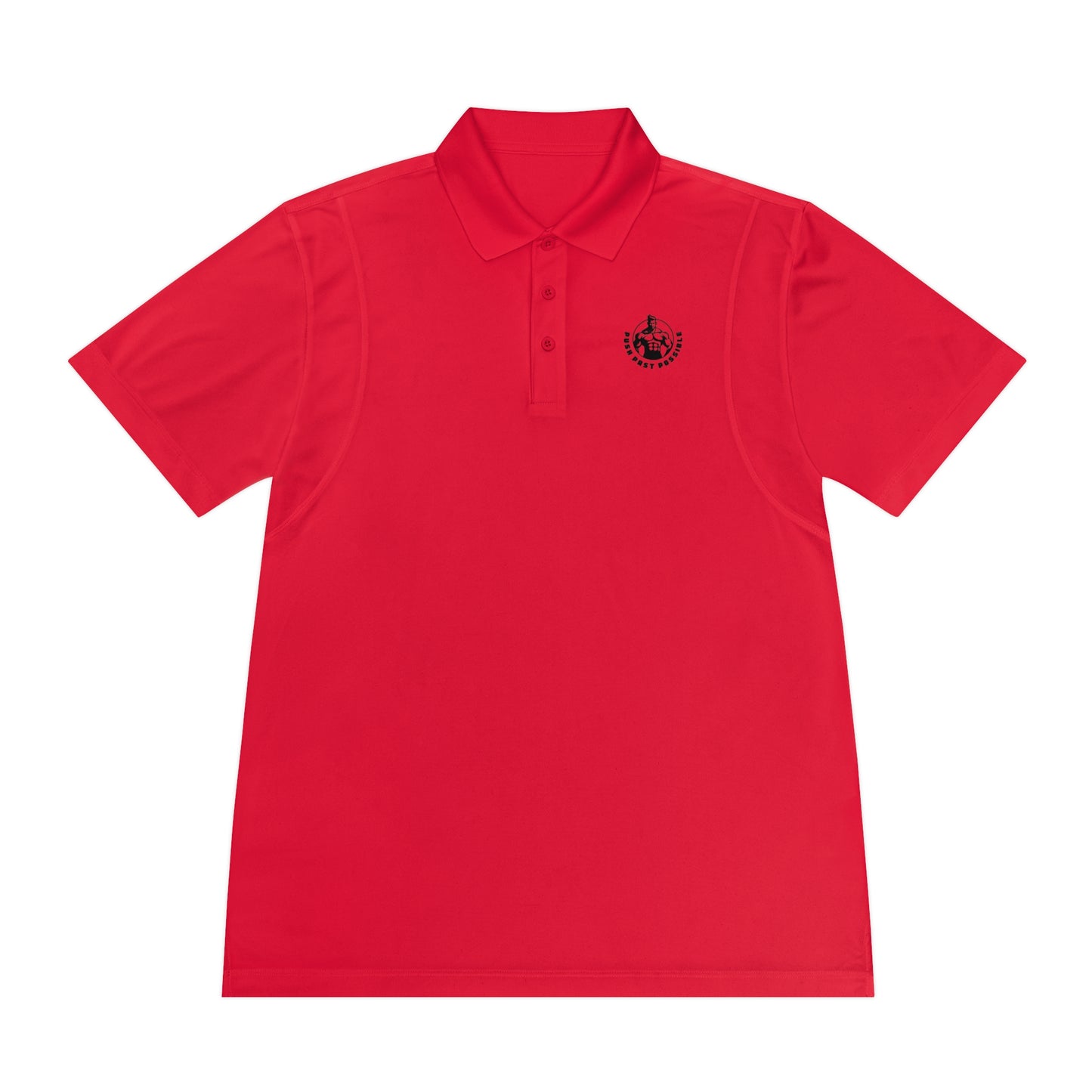 Push Past Possible Sport Polo Shirts